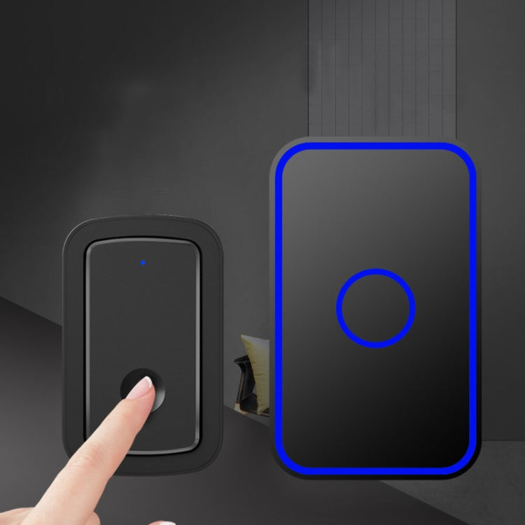 CACAZI A19 1 For 4 Wireless Music Doorbell without Battery CACAZI A19 1 For 4 Wireless Music Doorbell without Battery